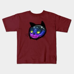 Cat skull Kids T-Shirt